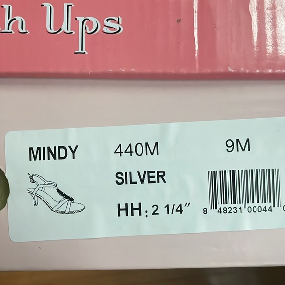 Silver, Mindy Touch Ups, dress shoes, with some sparkle! - Picture 7 of 7